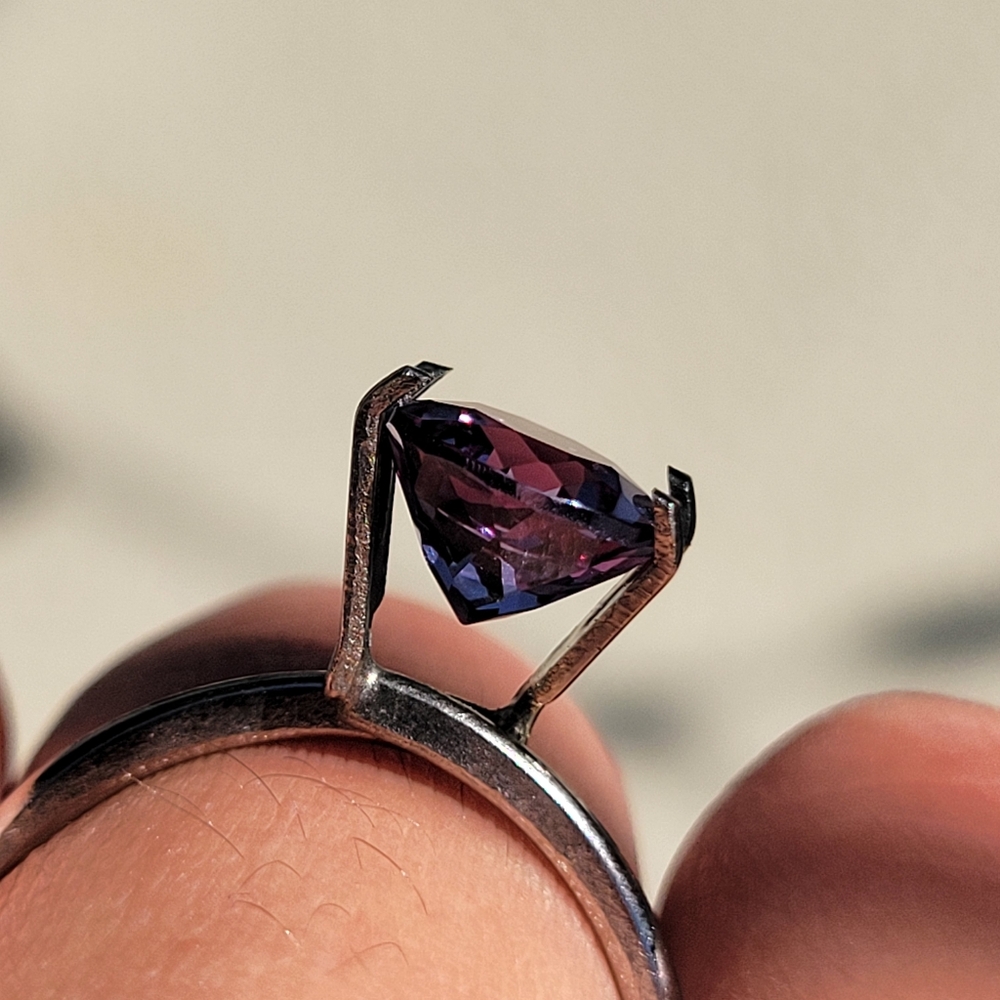 2.77 Carat Color Change Sapphire - Picture 8 of 8